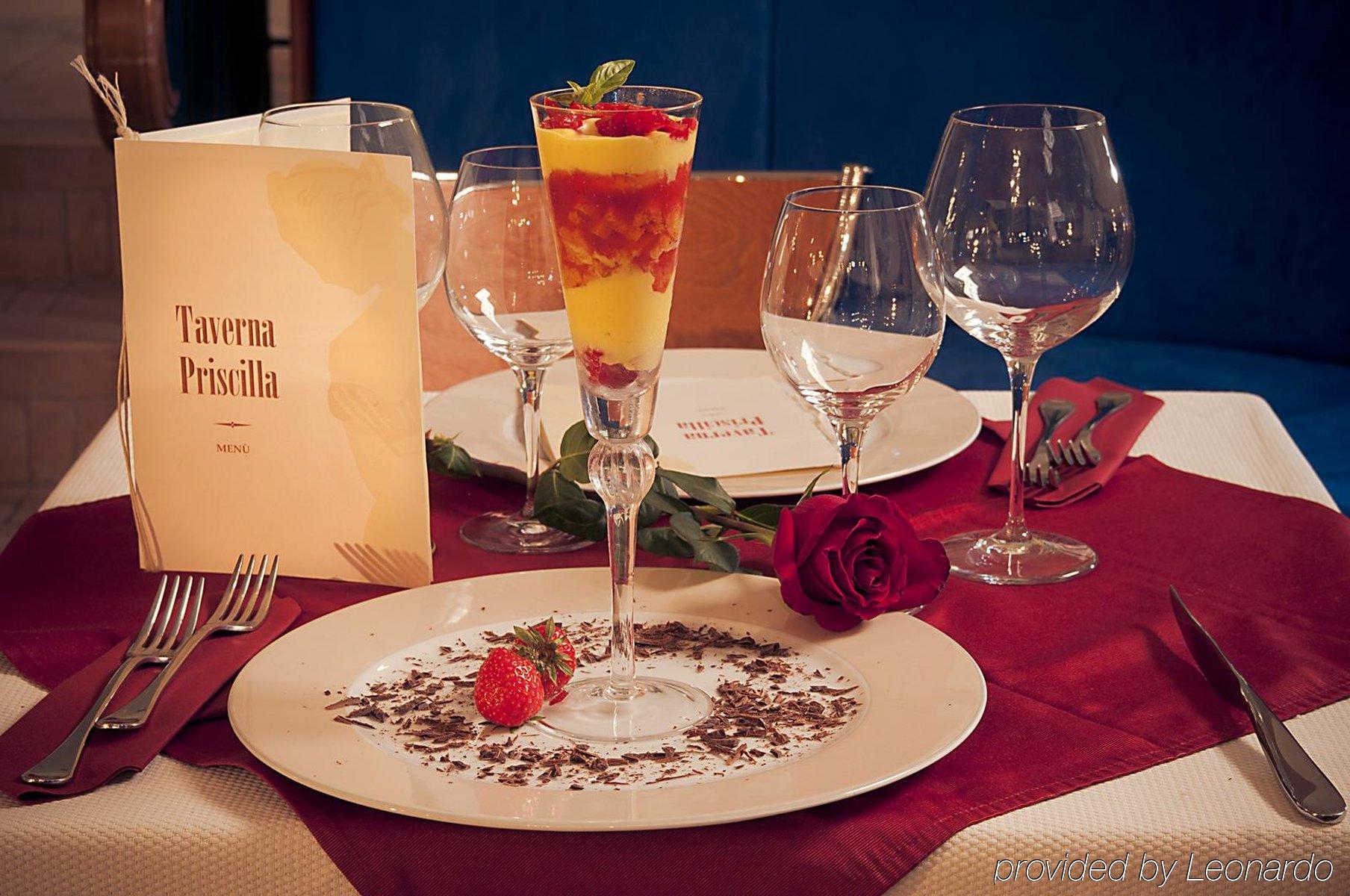 Hotel Priscilla Рим Ресторан фото